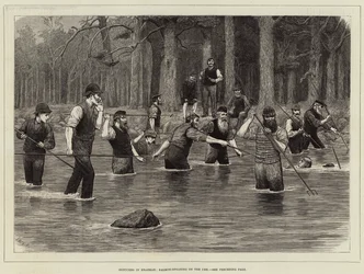 Sketches in Braemar, Salmon-Spearing on the Dee